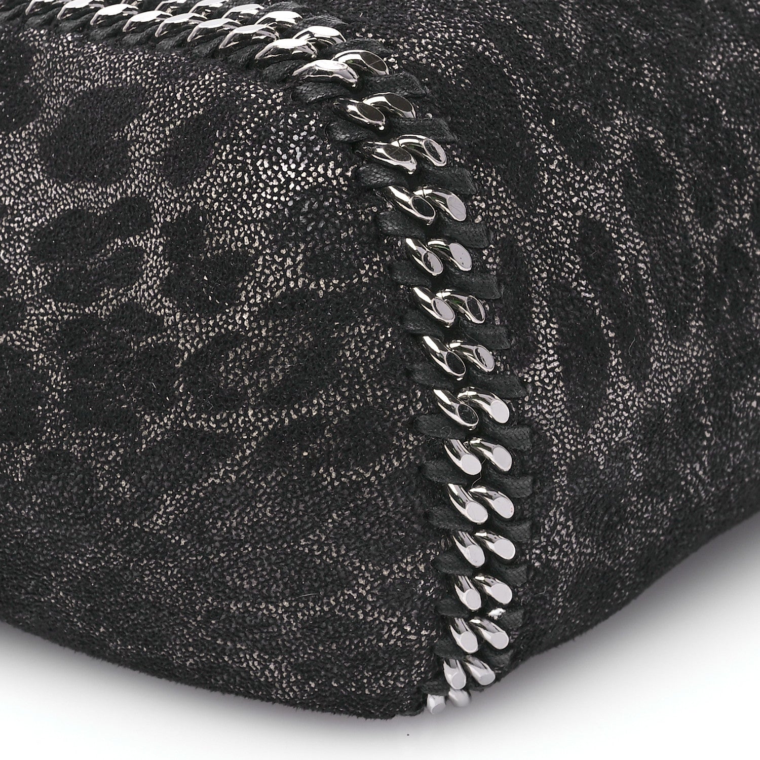 Stella McCartney Leopard Shaggy Deer Falabella Reversible Tote Grey 11 of 15