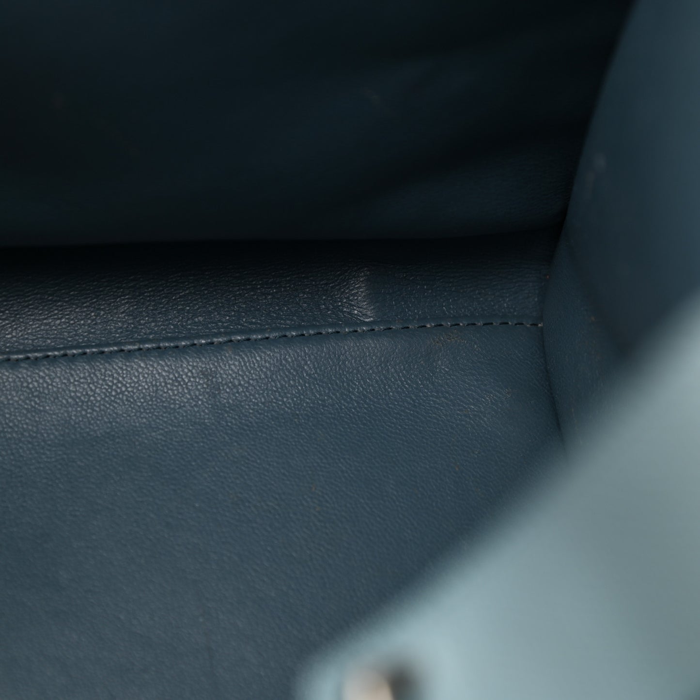 Supple Calfskin Medium Phantom Luggage Slate Blue