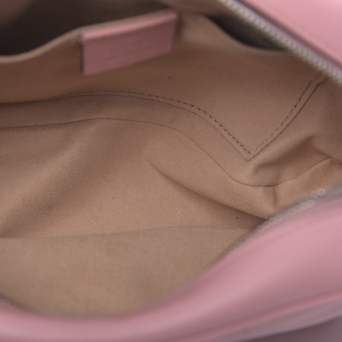 Calfskin Matelasse Small GG Marmont Chain Shoulder Bag Wild Rose