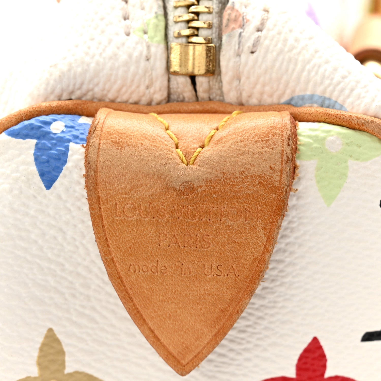 Louis Vuitton Monogram Multicolor Speedy 30 White 6 of 14