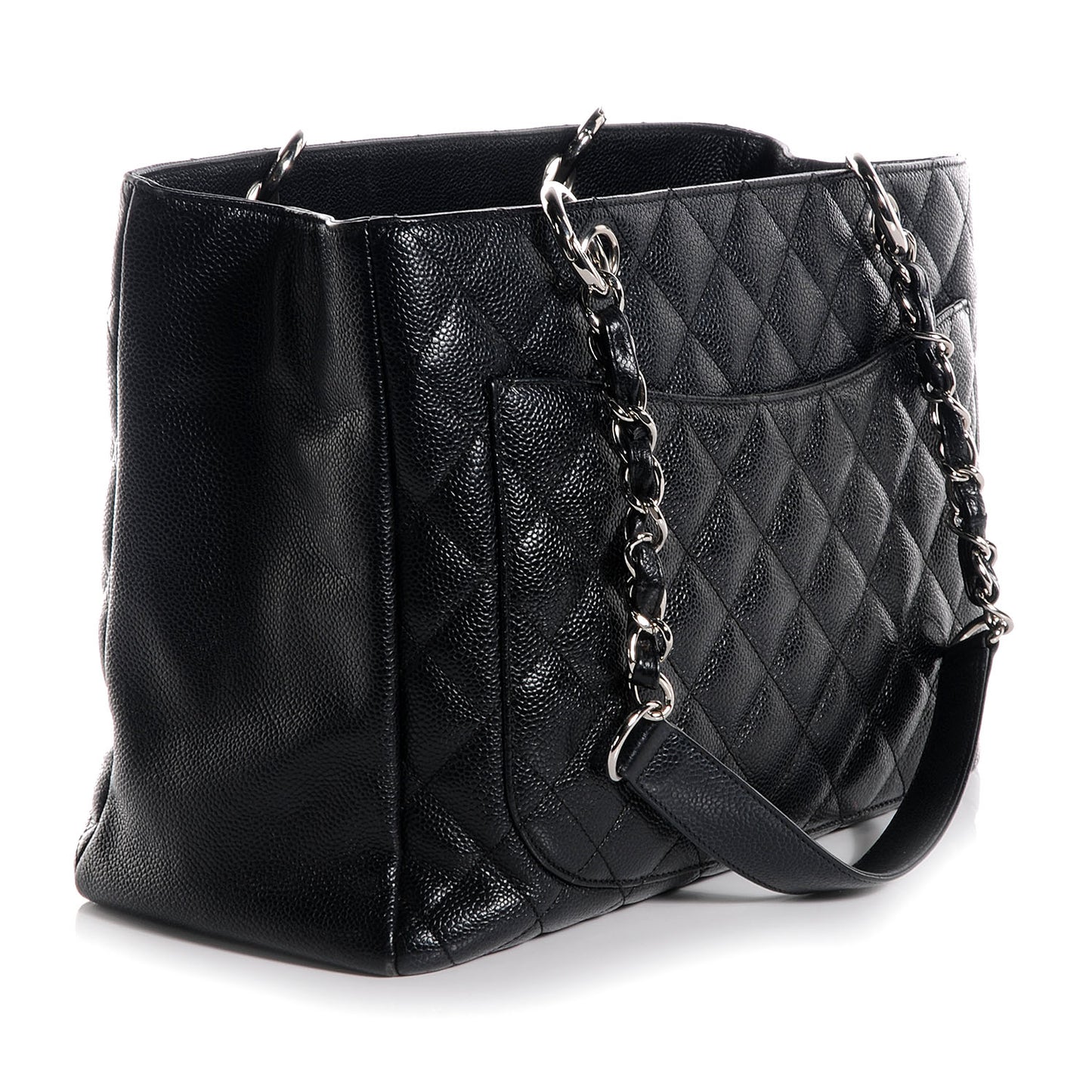 Caviar Grand Shopping Tote GST Black