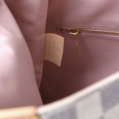Louis Vuitton Damier Azur Graceful MM Rose Ballerine 9 of 11