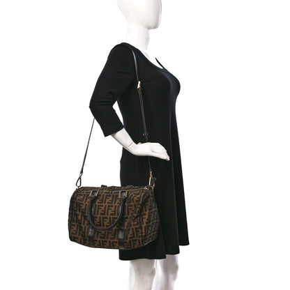 Fendi Zucca Boston Tobacco 2 of 10
