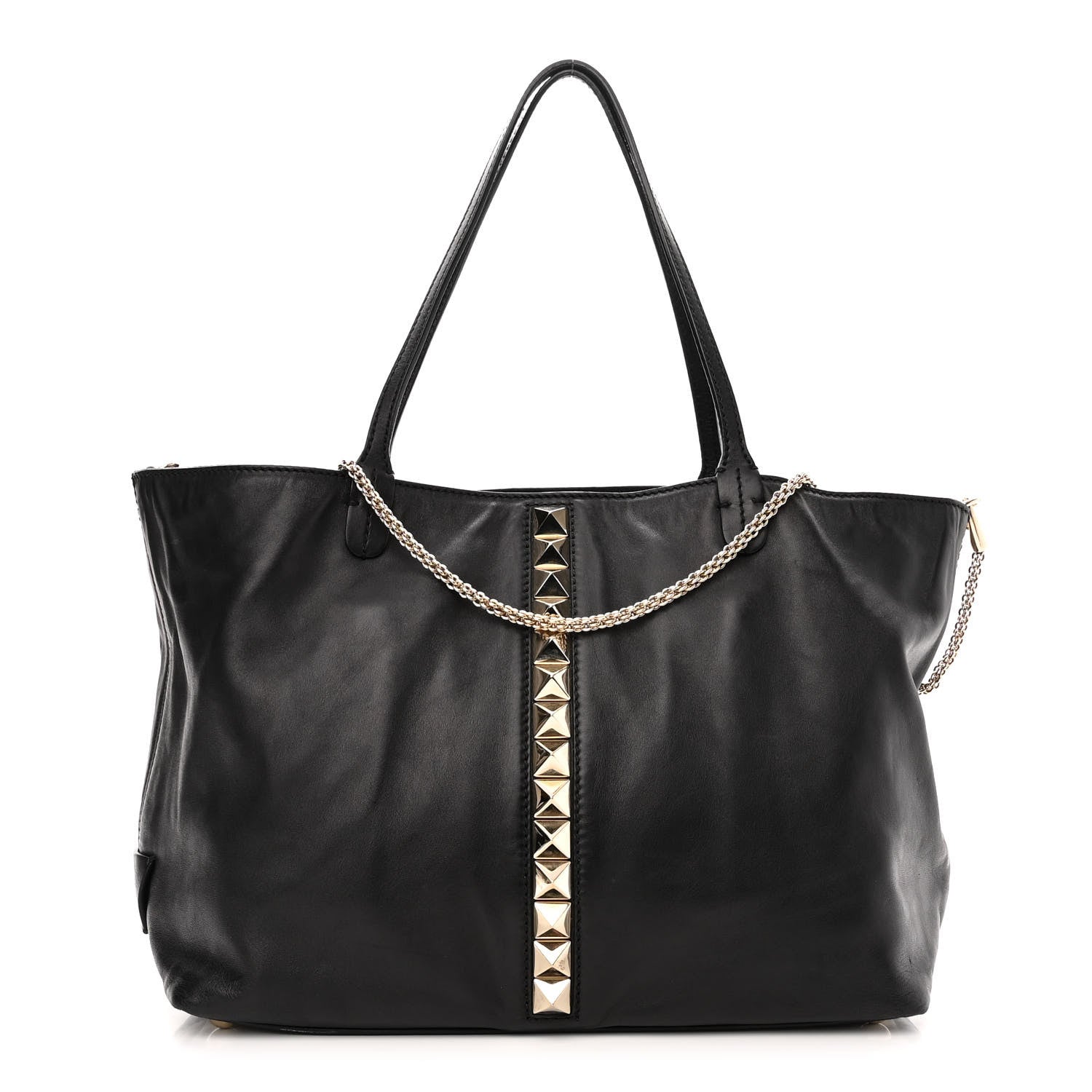 Valentino Garavani Vitello Va Va Voom Tote Black 1 of 10