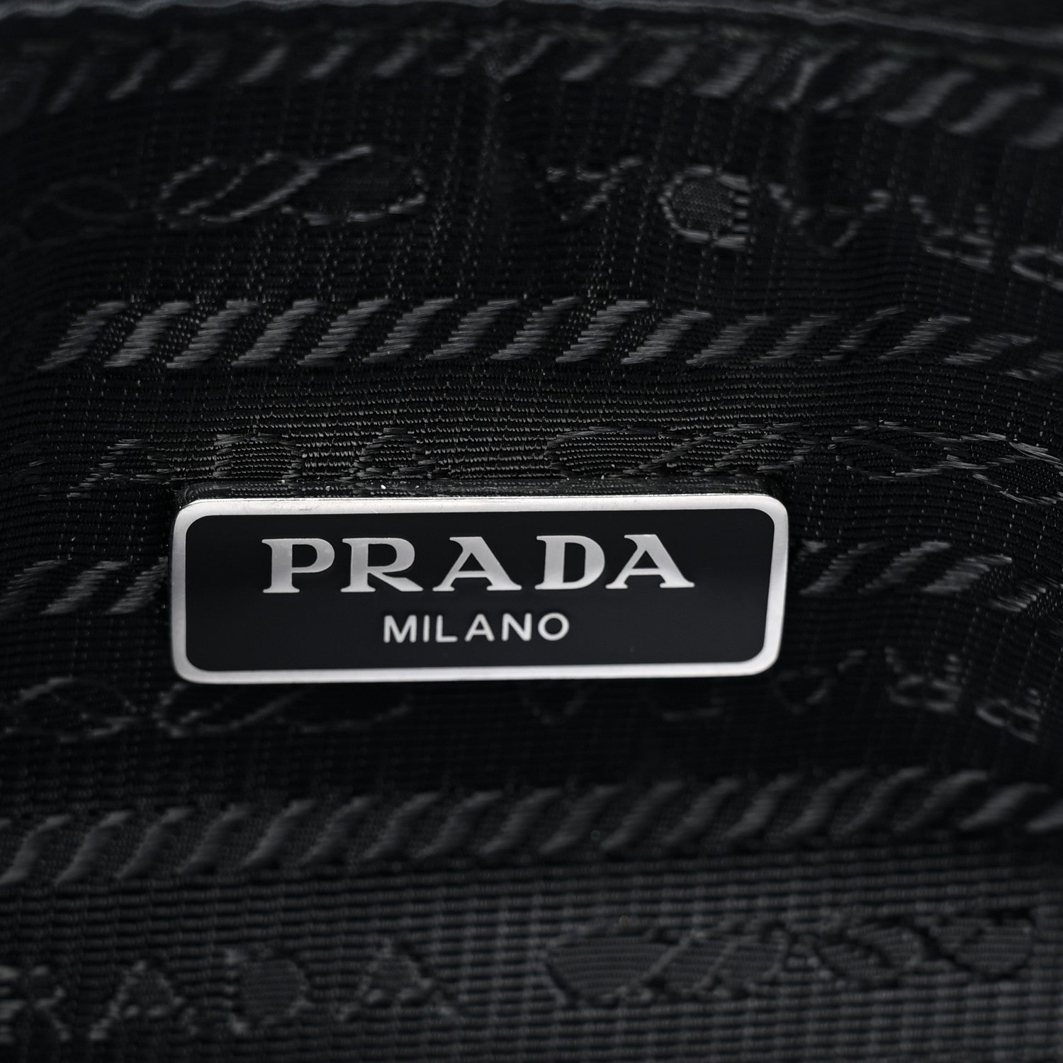 Prada Nylon Re-Edition 2005 Shoulder Bag Black 6 of 9