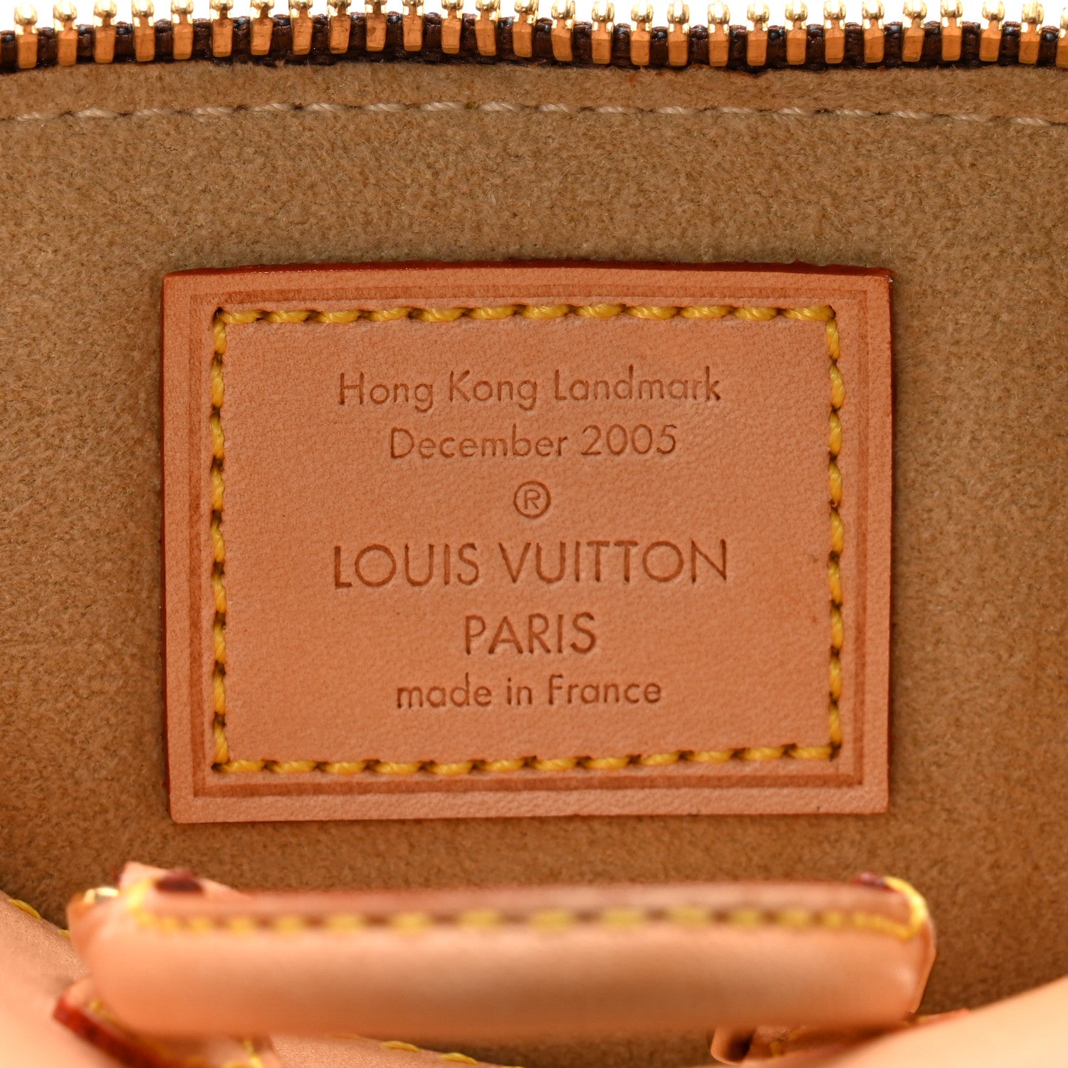 Louis Vuitton Vachetta Micro Alma Bag Charm 4 of 7