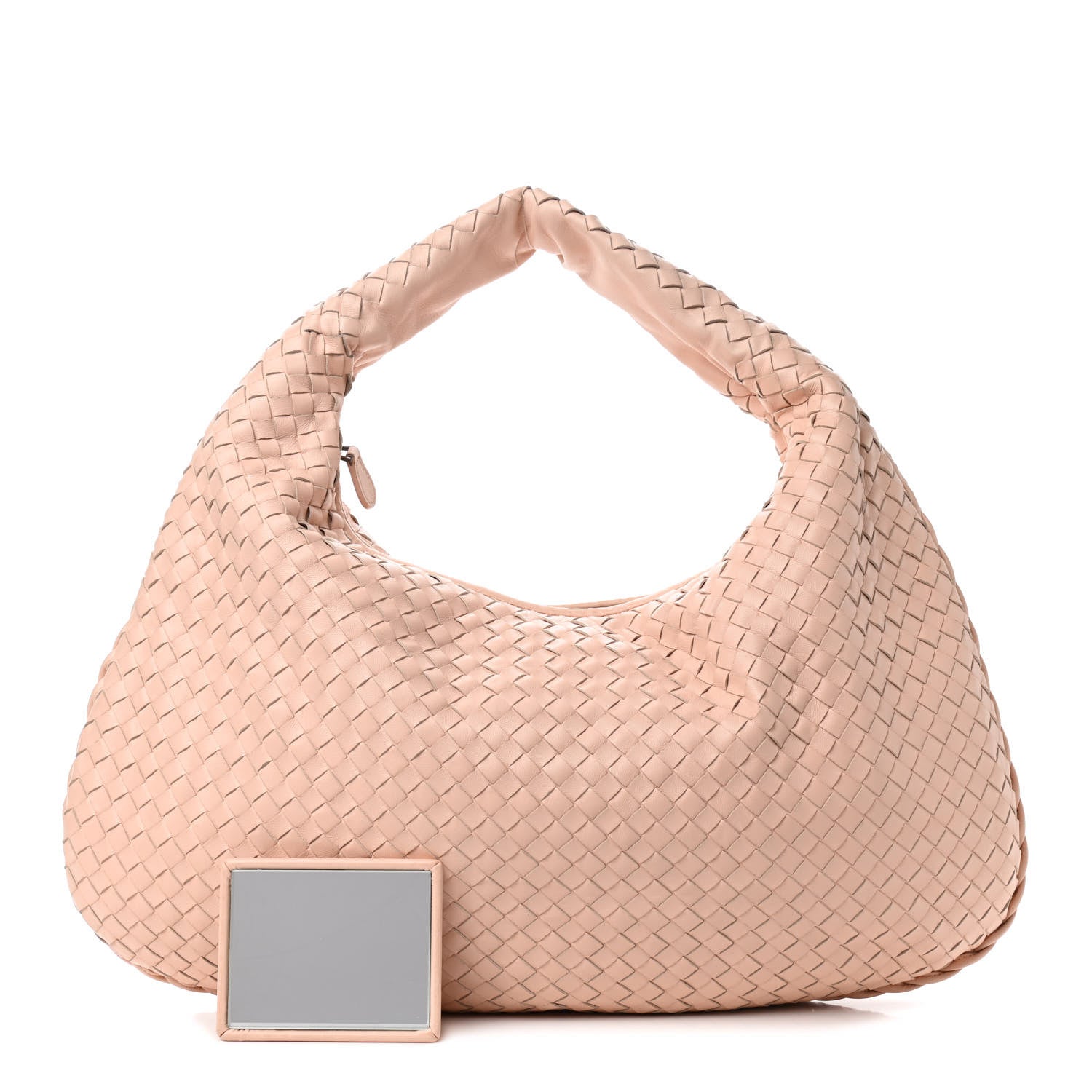 Bottega Veneta Nappa Intrecciato Large Veneta Hobo Flamingo 1 of 10