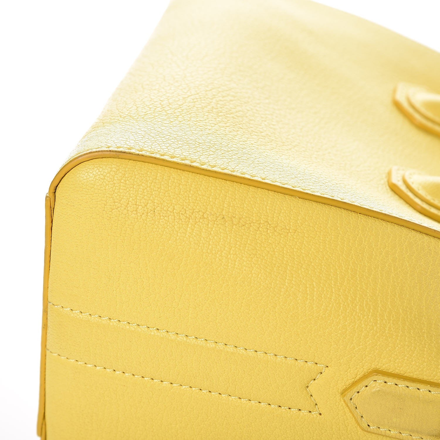 Givenchy Sugar Goatskin Mini Antigona Yellow 11 of 12
