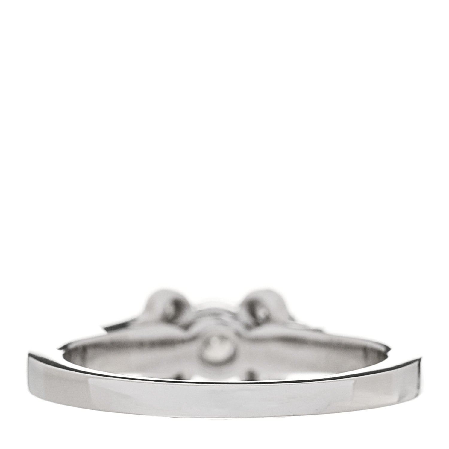 Cartier Platinum Diamond .24ct Ballerine Solitaire Engagement Ring 48 4.5 4 of 7