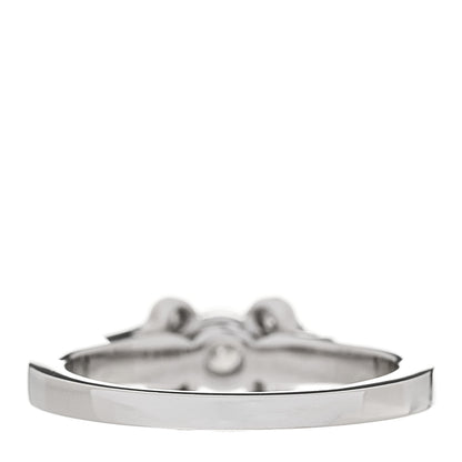 Cartier Platinum Diamond .24ct Ballerine Solitaire Engagement Ring 48 4.5 4 of 7