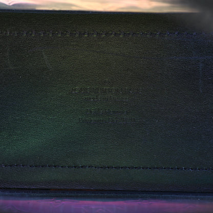 Louis Vuitton Calfskin PVC Monogram Solar Ray Soft Trunk Iridescent Prism Black 6 of 11