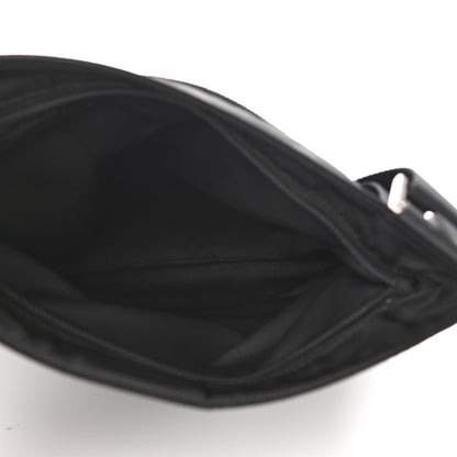 Prada Nylon Vela Flat Messenger Bag Black 5 of 8