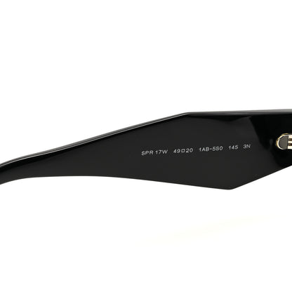 Prada Acetate Symbole Sunglasses SPR 17W Black 5 of 8