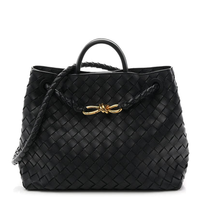 Bottega Veneta Nappa Intrecciato Medium Andiamo Shoulder Bag Space 1 of 9