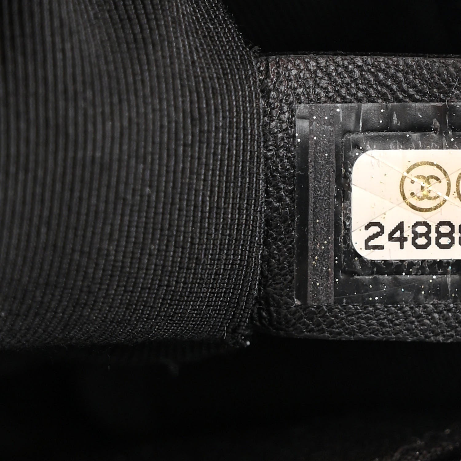 Chanel Caviar Chevron Quilted Small Boy Flap Black 7 of 10