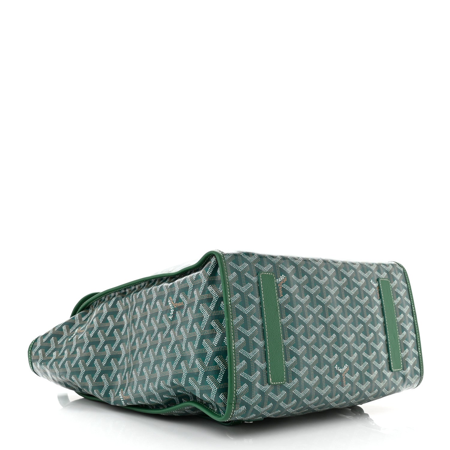 Goyard Goyardine Saint Leger Soft Briefcase Backpack Green 4 of 10