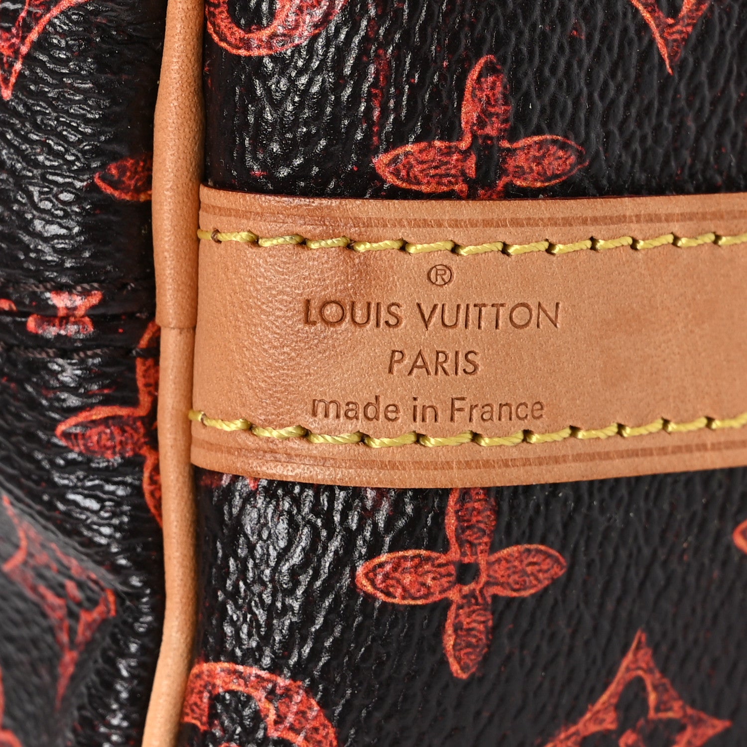 Louis Vuitton Catogram Speedy Bandouliere 30 Marron 7 of 11