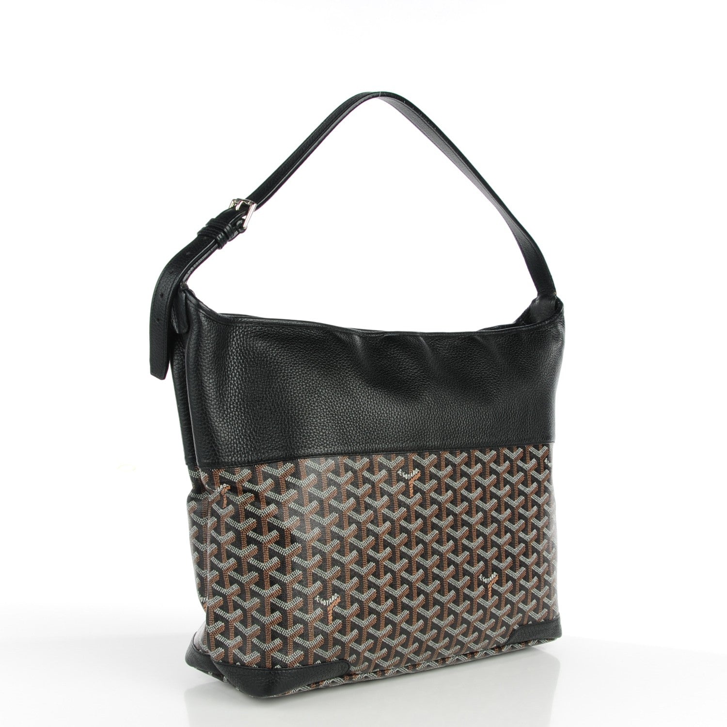 Goyard Goyardine Grenadines Hobo Black 3 of 9