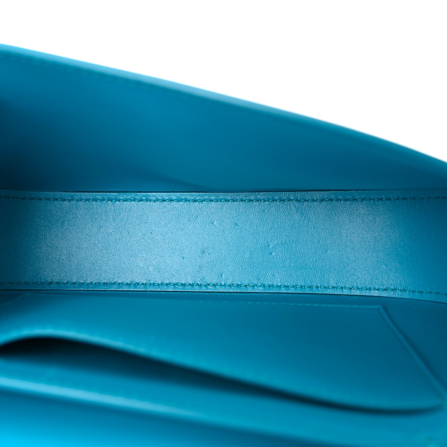 Calfskin Medium Greca Goddess Shoulder Bag Light Blue