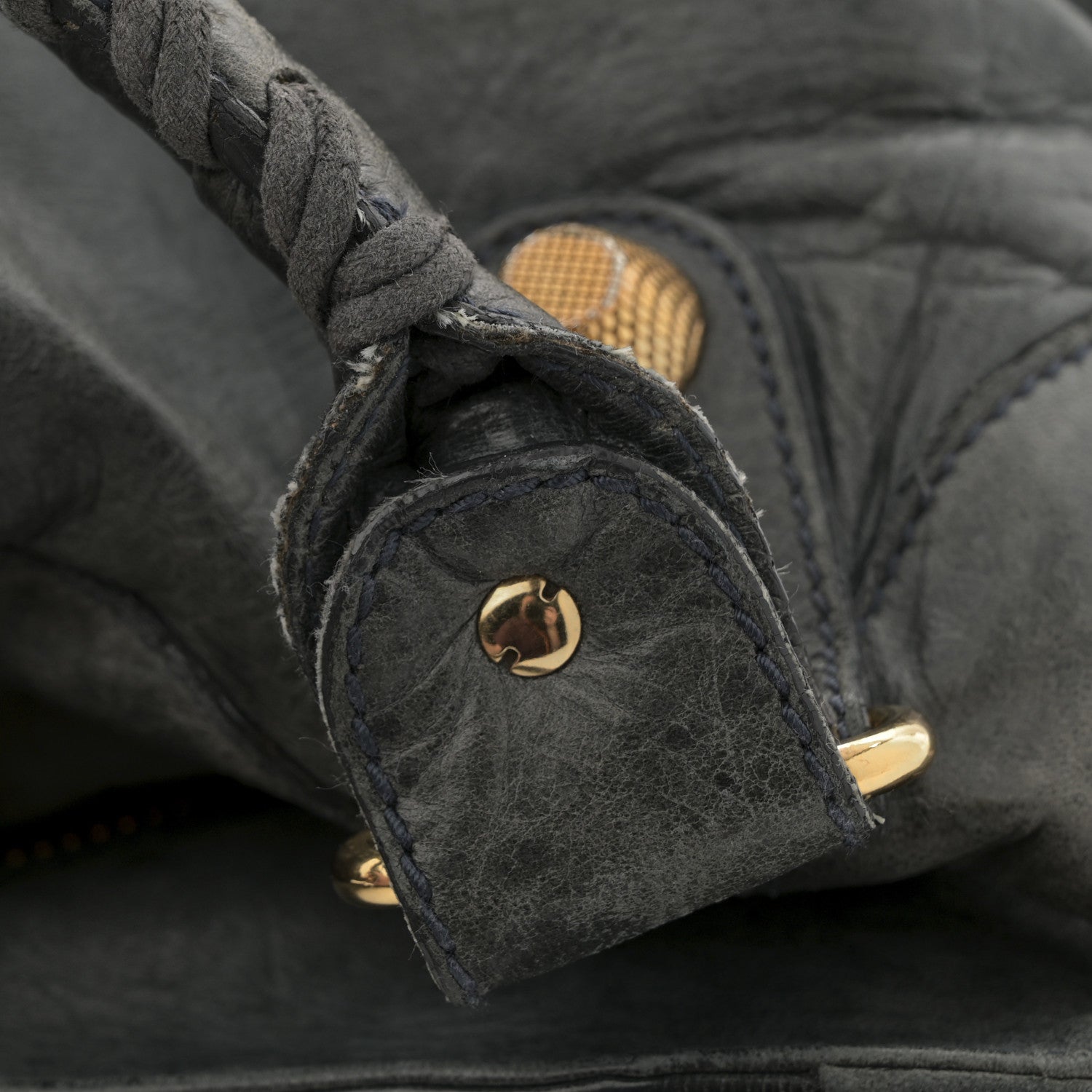 Balenciaga Agneau Giant 21 Gold Hardware Brief Anthracite 14 of 15