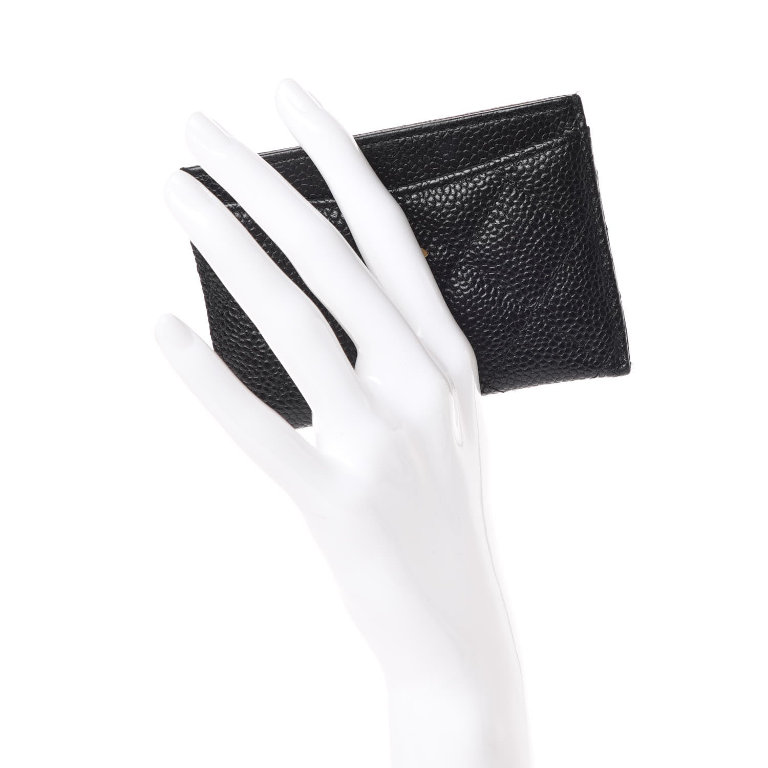 Chanel Caviar Quilted Card Holder Black 2 of 8