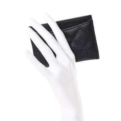 Chanel Caviar Quilted Card Holder Black 2 of 8