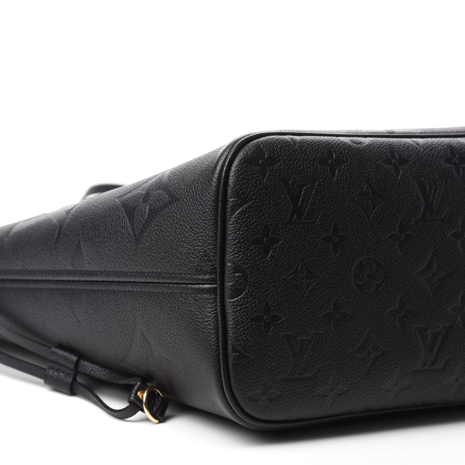 Louis Vuitton Empreinte Monogram Giant Neverfull MM Black 6 of 11