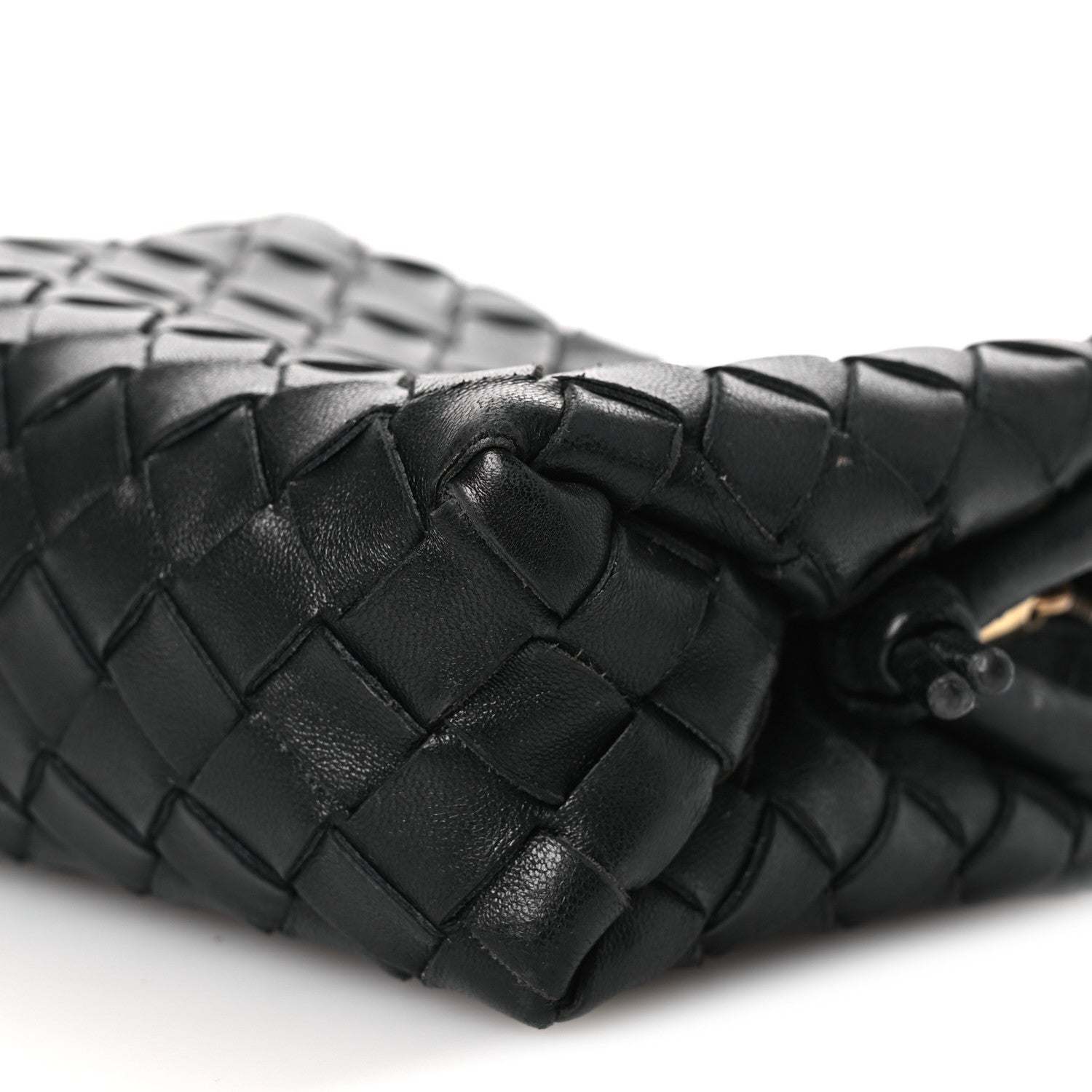 Bottega Veneta Nappa Intrecciato Mini Loop Camera Bag Black 9 of 12