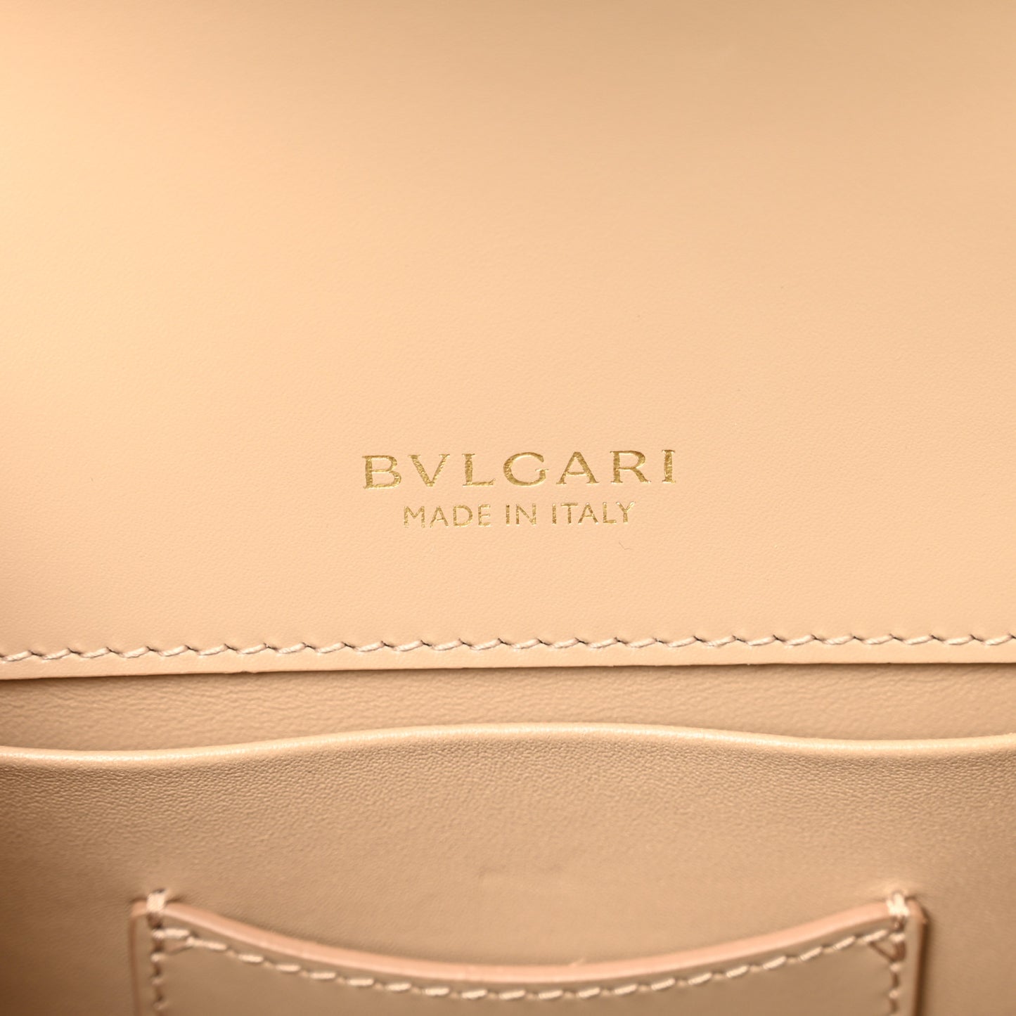 Calfskin Serpenti Forever Medium Top Handle Beige