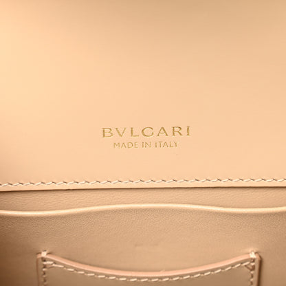 Bulgari Calfskin Serpenti Forever Medium Top Handle Beige 7 of 11