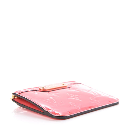 Louis Vuitton Vernis Key Pouch Rose Litchi 4 of 6