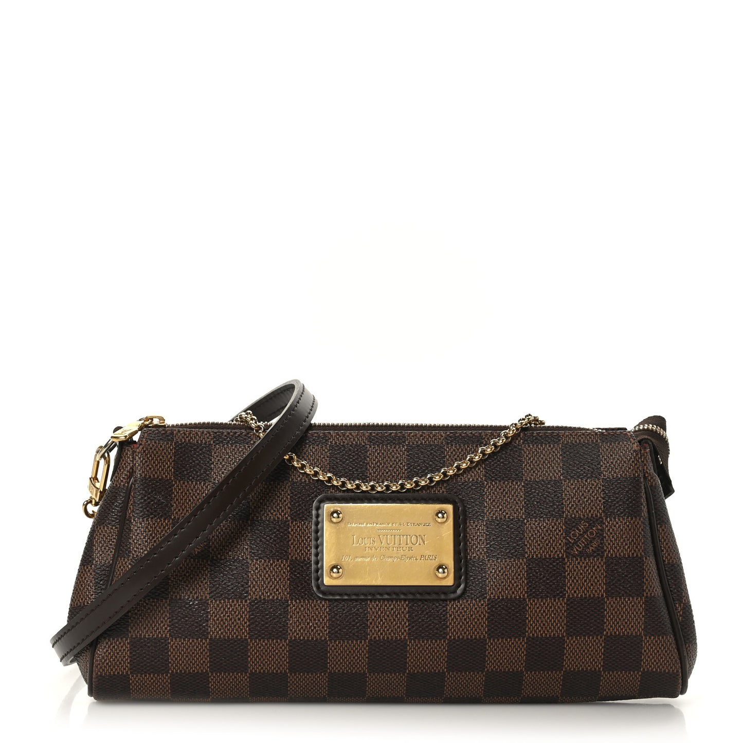 Damier Ebene Eva Clutch
