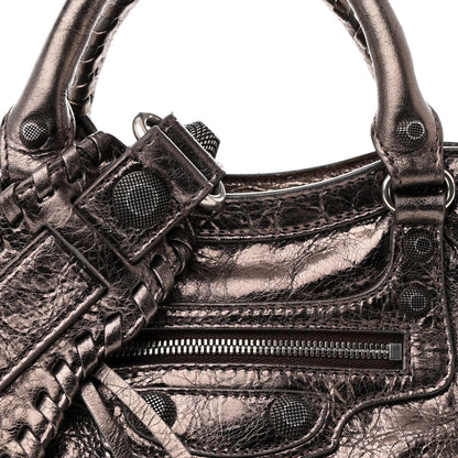 Balenciaga Metallic Agneau Arena Neo Cagole City Dark Bronze 10 of 12