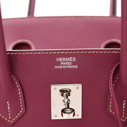 Hermes Epsom Candy Birkin 35 Tosca Rose Tyrien 6 of 14