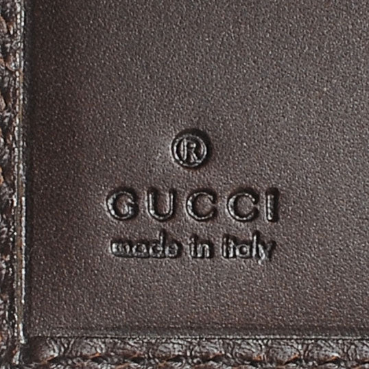 Mens Leather Web Bi-Fold Wallet Brown