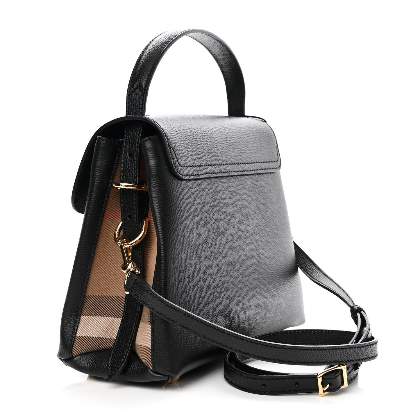 Derby Calfskin House Check Small Camberley Black