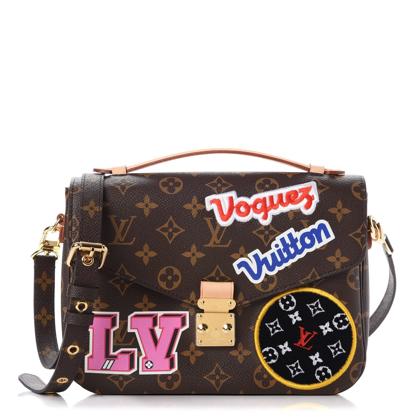 Monogram Patches Pochette Metis