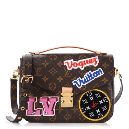 Louis Vuitton Monogram Patches Pochette Metis 1 of 10