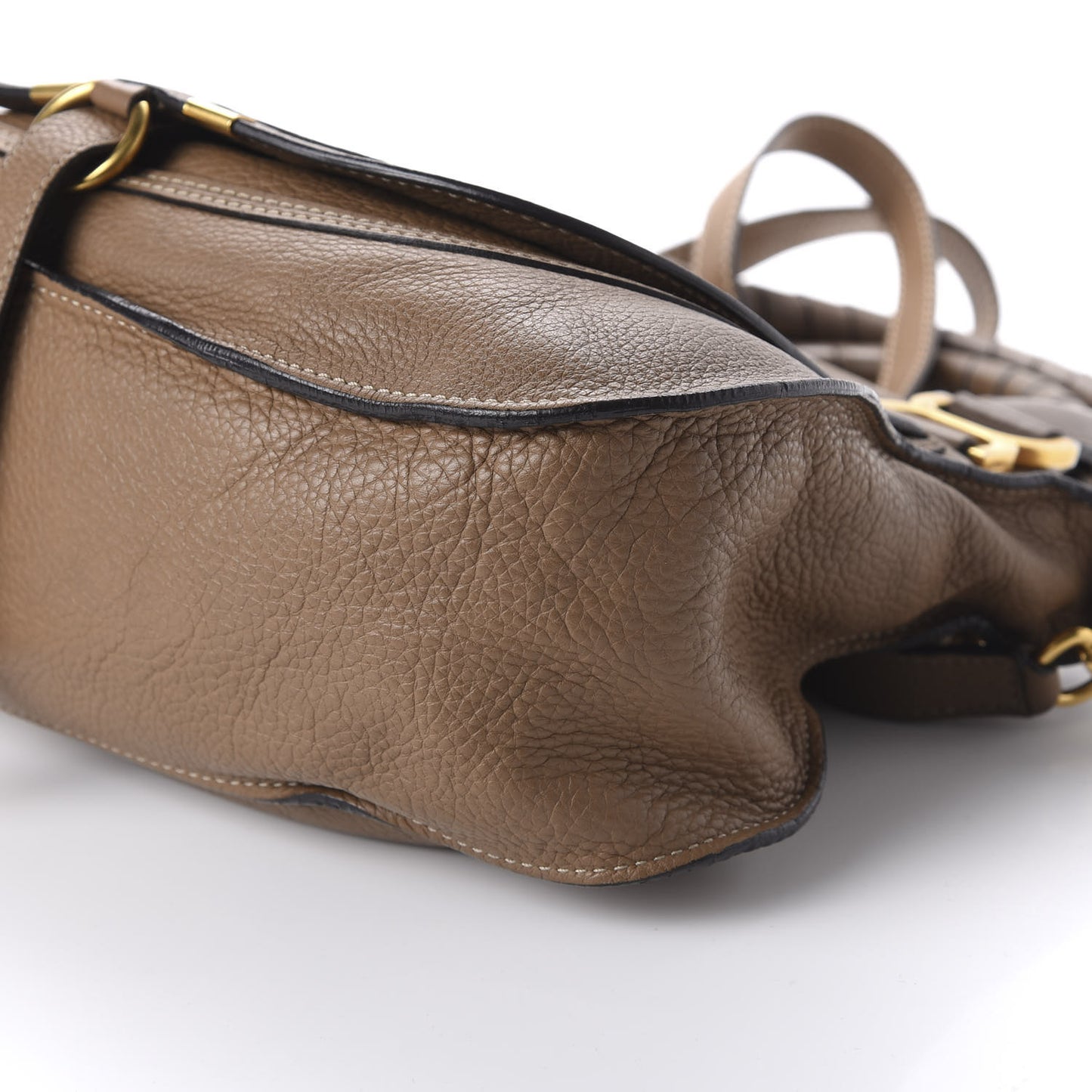 Calfskin Small Marcie Satchel Nut