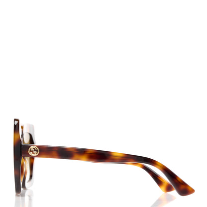 Gucci Acetate Oversize Sunglasses GG0328S Havana Brown 3 of 8