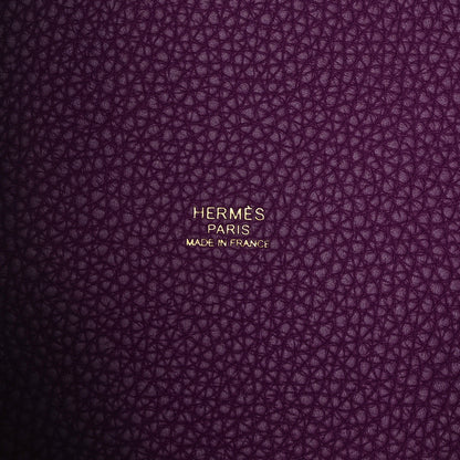 Hermes Taurillon Clemence Picotin Lock 18 PM Anemone 5 of 10