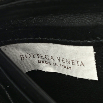 Bottega Veneta Nappa Intrecciato Wristlet Zip Wallet Black 6 of 11