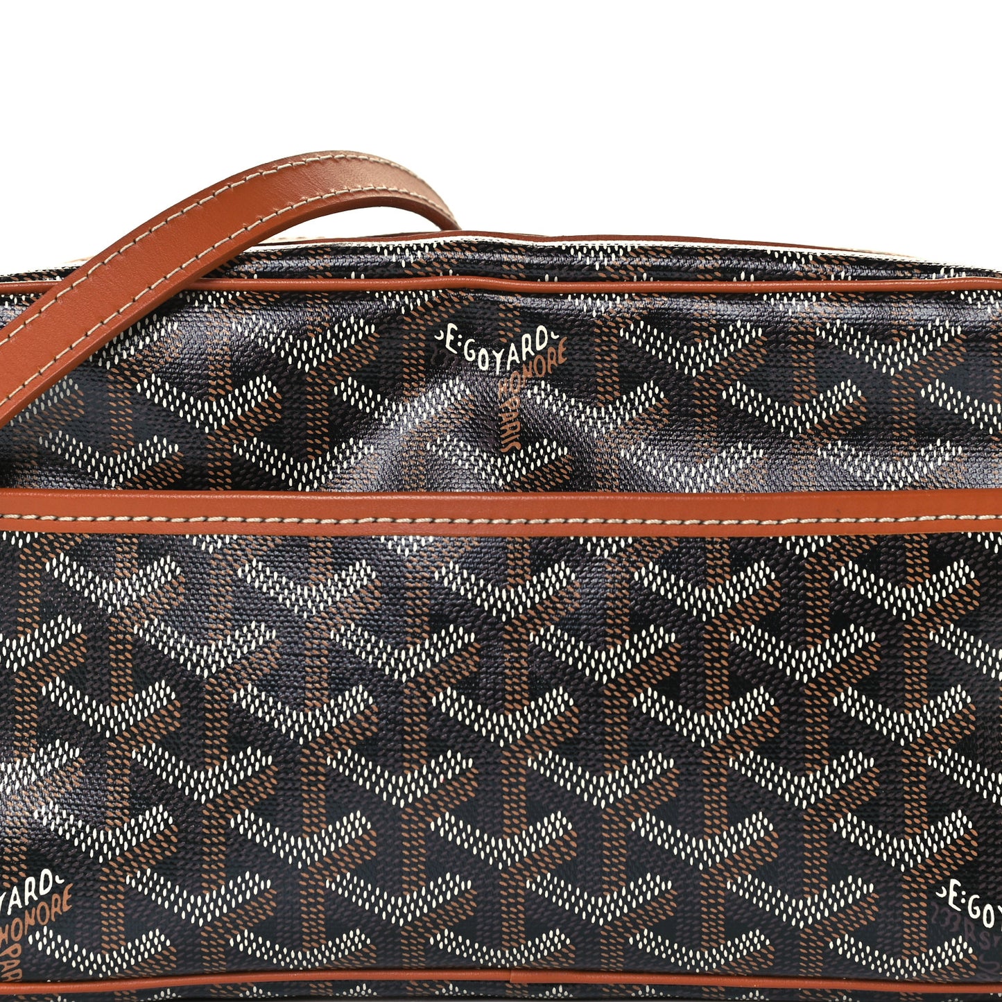 Goyardine Sac Cap Vert Black Gold