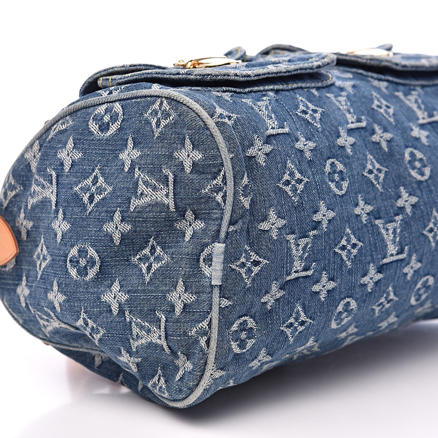 Louis Vuitton Monogram Denim Neo Speedy Blue 8 of 11