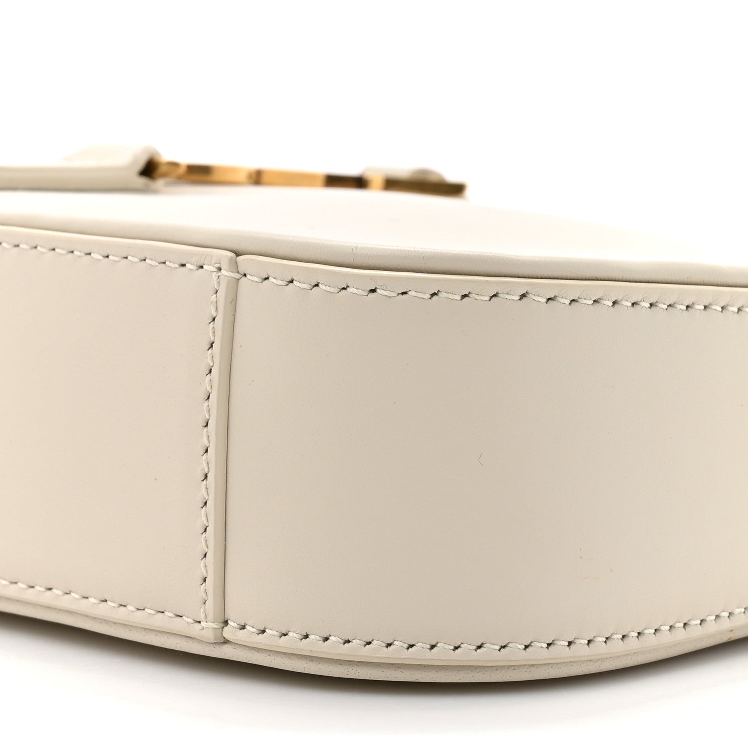 Saint Laurent Smooth Calfskin Le 5 A 7 Mini Hobo Crema Soft 9 of 10