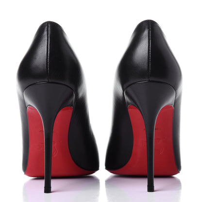 Christian Louboutin Kid Decollete 554 100 Pumps 38 Black 5 of 14