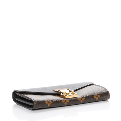 Louis Vuitton Monogram Pallas Wallet Black 4 of 7