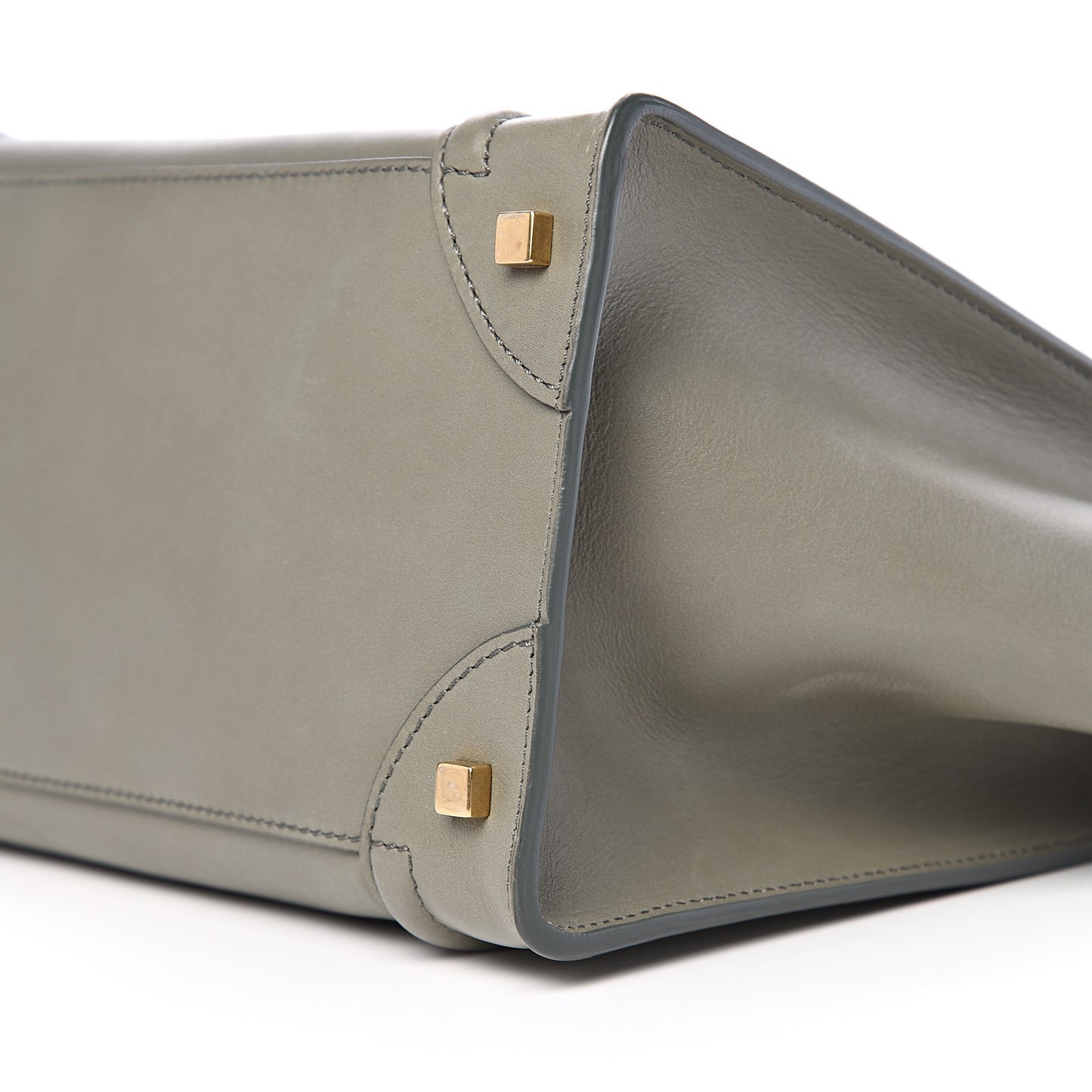 Smooth Calfskin Mini Luggage Grey