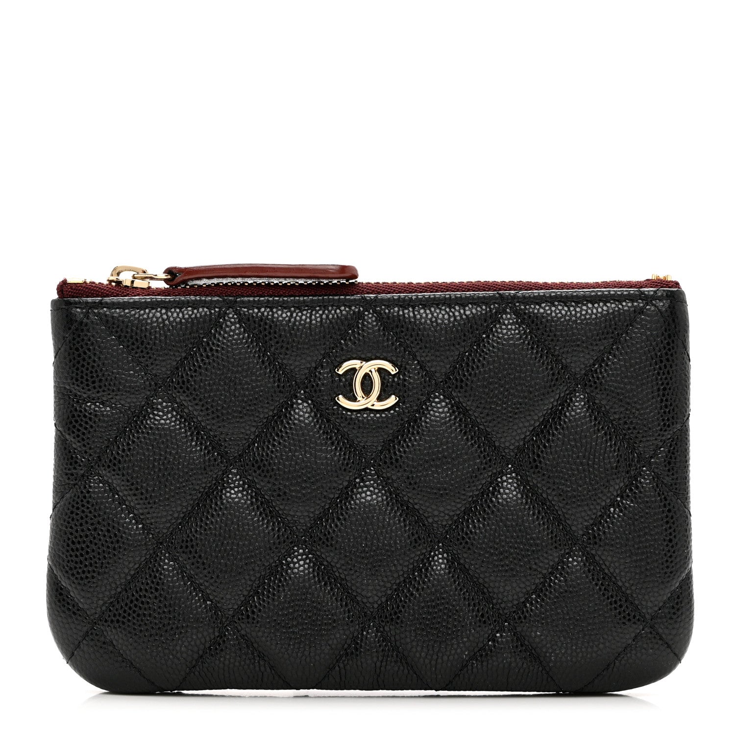 Chanel Caviar Quilted Small Pouch Black 1 of 8