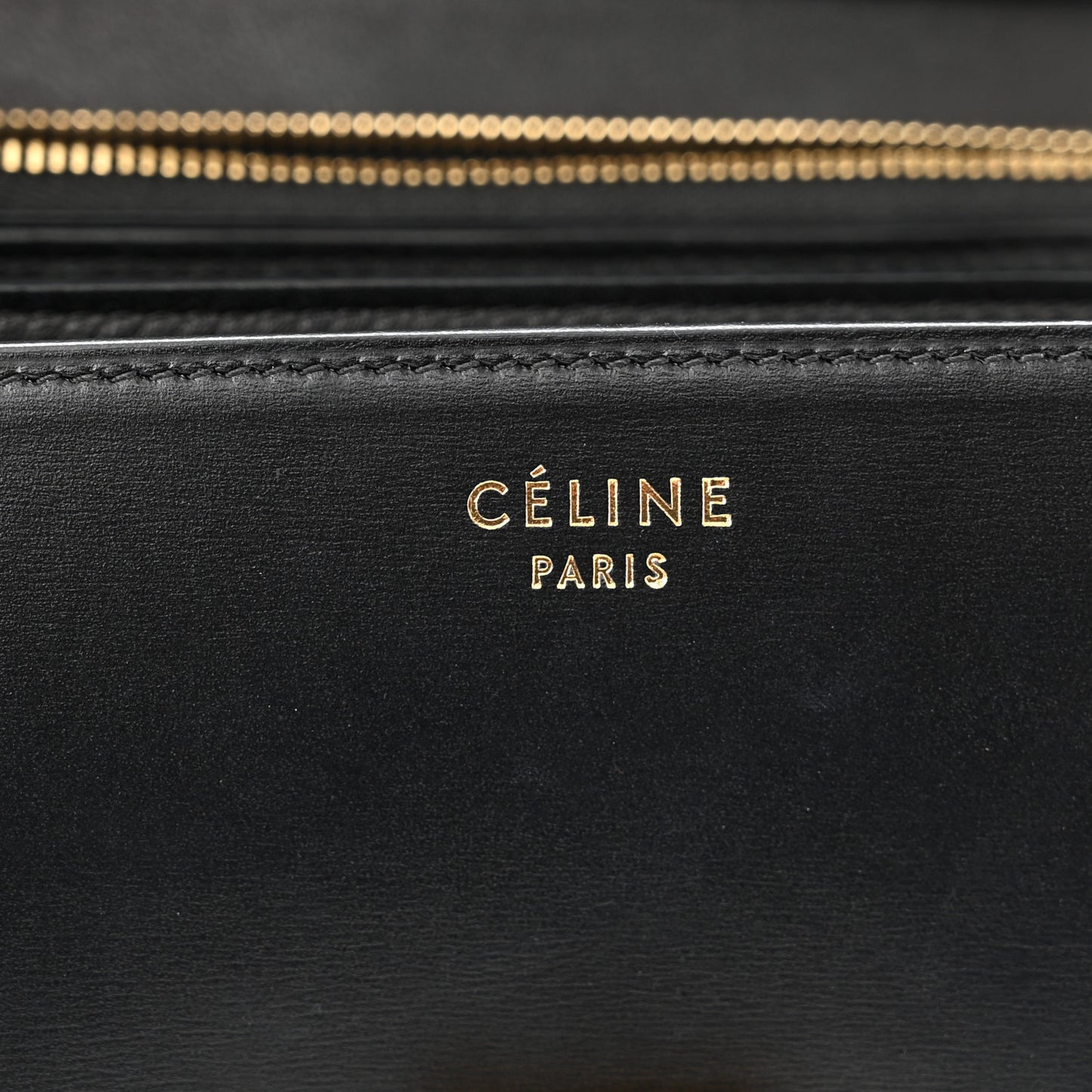 Box Calfskin Medium Classic Box Flap Bag Black